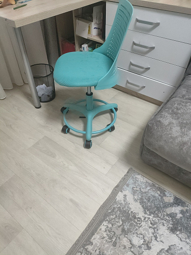 Компьютерное кресло Kiddy ткань серый фото покупателя 8