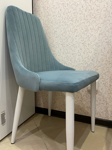 Стул на металлокаркасе Kora gray / black фото покупателя 56