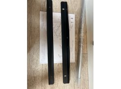 Компьютерный стол Маркос 140х80 голубой / черный фото покупателя 49