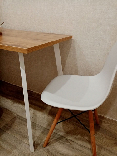 Стол Тринити Лофт 120 25 мм черный матовый / юта фото покупателя 27