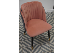 Стул на металлокаркасе Orly pink / grey из шоурума 1