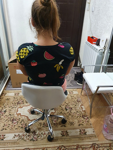 Компьютерный стул Combi черный / белый фото покупателя 6