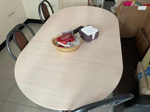 Стол обеденный раздвижной СтК12 дуб молочный фото покупателя 21