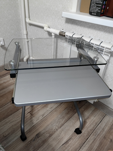 Компьютерный стол Riko black фото покупателя 3