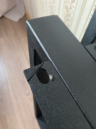 Стол Лота Лофт 120 32 мм бетон / черный матовый фото покупателя 184