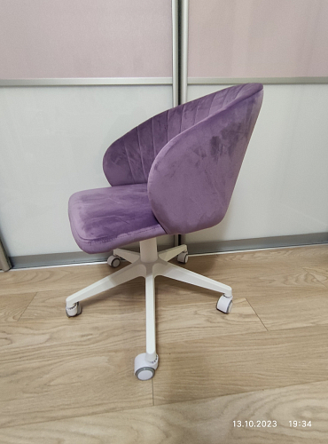 Компьютерное кресло Пард confetti silver серый / черный фото покупателя 21