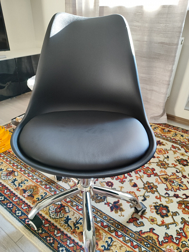 Компьютерное кресло Kolin с подушкой clear / white фото покупателя 293