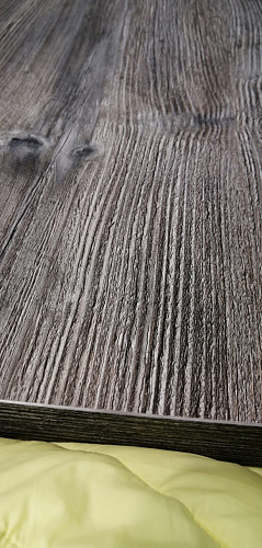 Стол Цефей сосна пасадена / графит фото покупателя 3