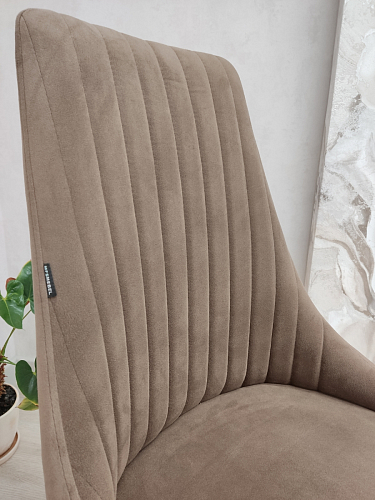 Стул на металлокаркасе Нараян velutto 23 / черный фото покупателя 8