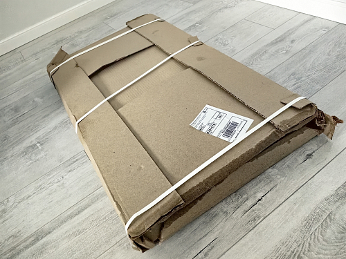 Письменный стол Клер Лофт дуб делано темный / черный матовый фото покупателя 25