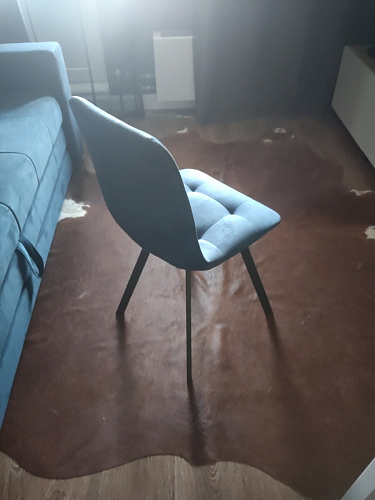 Стул на металлокаркасе Чилли черный / зеленый фото покупателя 1413