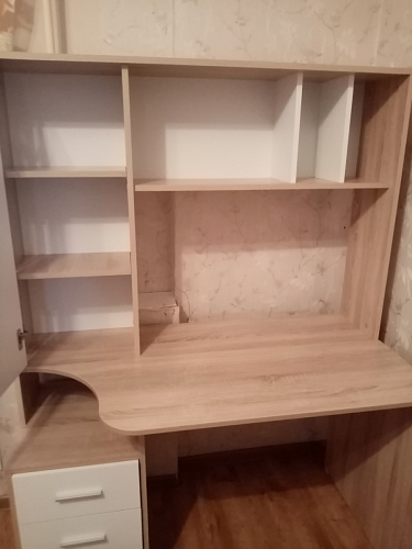 Письменный стол КСТ-16 левый венге / беленый дуб фото покупателя 68