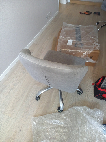 Компьютерное кресло Dikline KD31 grey фото покупателя 2