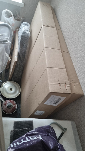 Стол на тумбе Бугун обсидиан / черный фото покупателя 48