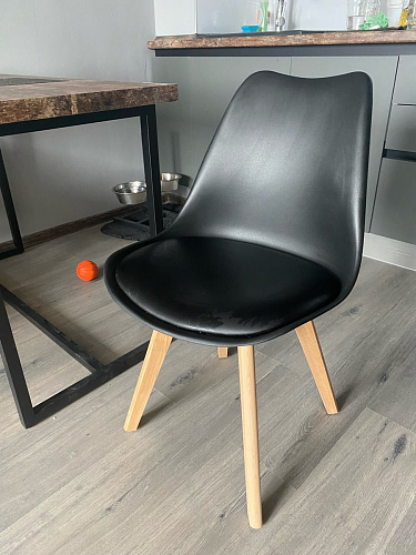 Деревянный стул Bonuss light gray / wood фото покупателя 93