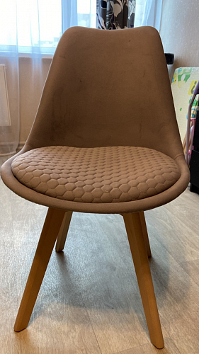 Деревянный стул Bonuss light gray / wood фото покупателя 3