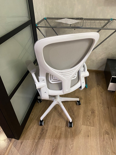 Компьютерное кресло Konfi blue / white фото покупателя 142