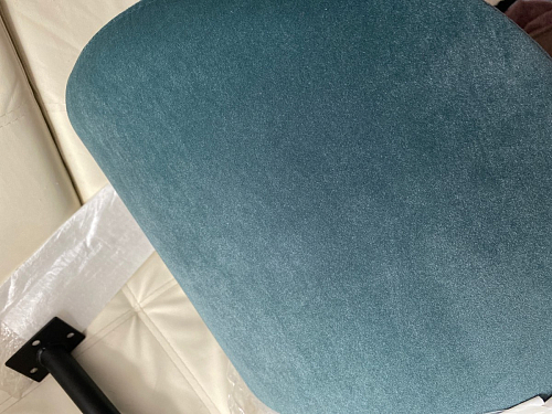 Стул на металлокаркасе Gabi 1 темно-серый / черный фото покупателя 296