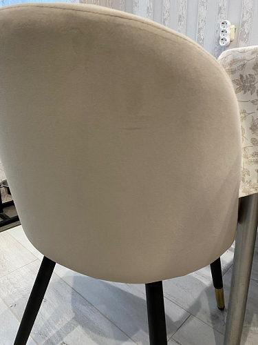 Стул на металлокаркасе Gabi gray / black фото покупателя 633