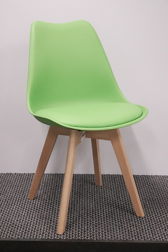 Деревянный стул Bonuss темно-серый / черное сидение / черный из шоурума 1