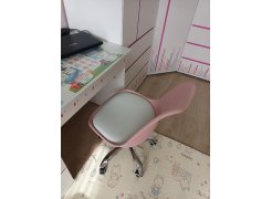 Компьютерное кресло Kolin с подушкой clear / white фото покупателя 491