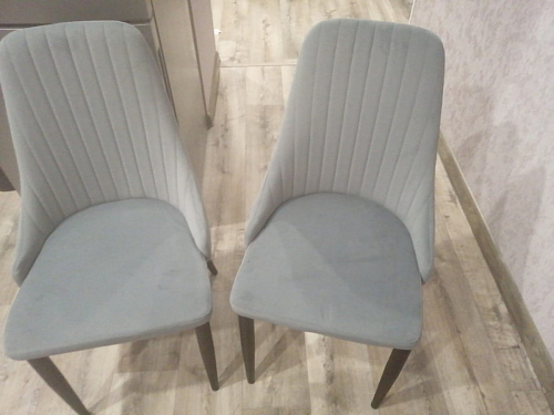 Стул на металлокаркасе Kora white / gray фото покупателя 270