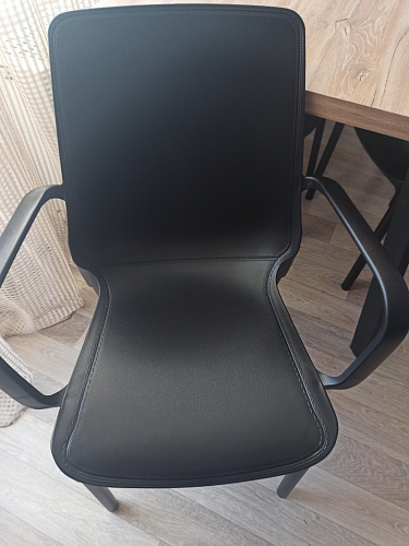 Кресло SHT-S76 черное / черное муар фото покупателя 5