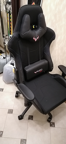 Компьютерное кресло Zombie Viking 4 Aero Edition черное фото покупателя 2