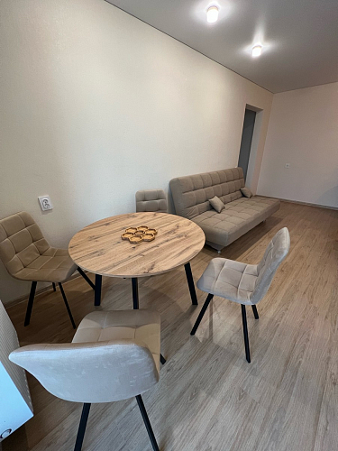 Стул на металлокаркасе Чилли зеленый / черный фото покупателя 957