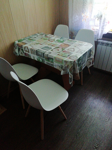 Стул Cindy Eames mod. 001 khaki / natural фото покупателя 296