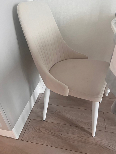 Стул на металлокаркасе Kora dark gray / black фото покупателя 189