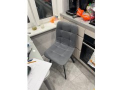 Стул на металлокаркасе Чилли розовый / черный каркас фото покупателя 63