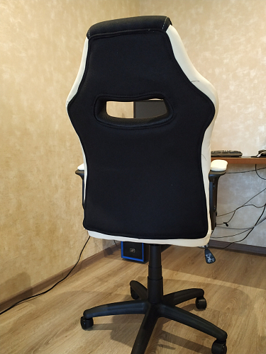 Компьютерное кресло Gamer черное / серое фото покупателя 138