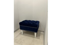 Банкетка Париж 700 amo 02 / белый / серебро фото покупателя 3