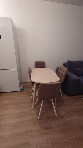 Стул на металлокаркасе Чилли К кирпичный / черный фото покупателя 374