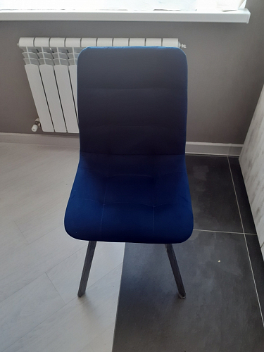 Стул на металлокаркасе Чилли бежевый / белый каркас фото покупателя 1166