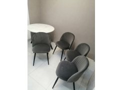 Стул на металлокаркасе Gabi green / black фото покупателя 382