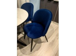 Стул на металлокаркасе Gabi 1 light purple / black фото покупателя 631