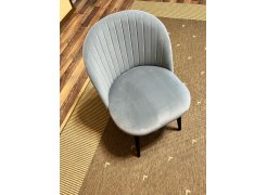 Стул на металлокаркасе Gabi blue / black фото покупателя 59