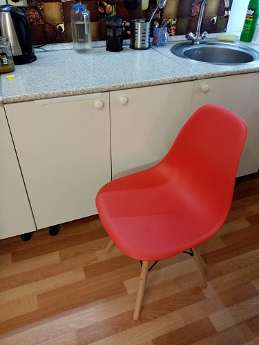 Пластиковый стул Eames PC-015 серый фото покупателя 136