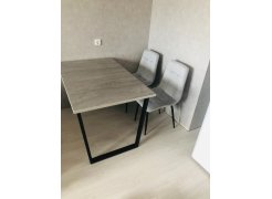 Стол Лота Лофт 120 25 мм сабия / черный матовый фото покупателя 658