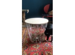 Журнальный столик Mariffa натуральный / белый фото покупателя 1