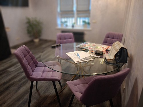 Стул на металлокаркасе Челси светло-серый / белый каркас фото покупателя 32