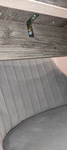 Стол Форли дуб рошелье / черный матовый фото покупателя 47