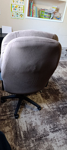 Компьютерное кресло Comfort lux серый фото покупателя 118