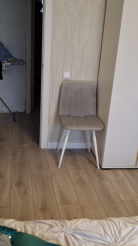 Стул на металлокаркасе Дани темно-серый (zd 995) / черный фото покупателя 19