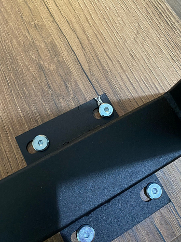 Деревянный стол Лота Лофт 120x75 дуб крафт табачный / черный матовый фото покупателя 9