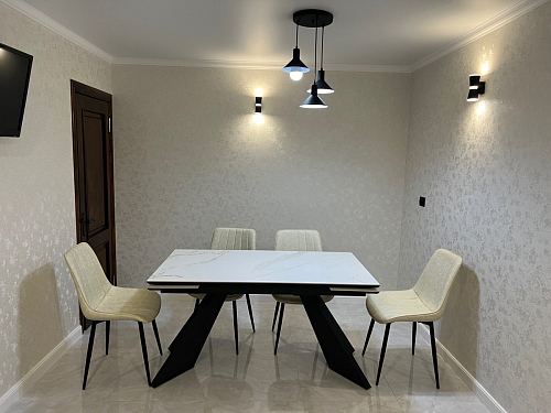 Керамический стол Ливи 140(200)х80х78 patagonia bronze / черный фото покупателя 12