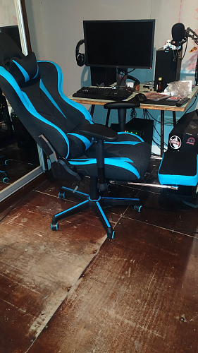 Компьютерное кресло Kano 1 light blue / black фото покупателя 174