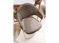 Стул на металлокаркасе Avatar синий из шоурума 3